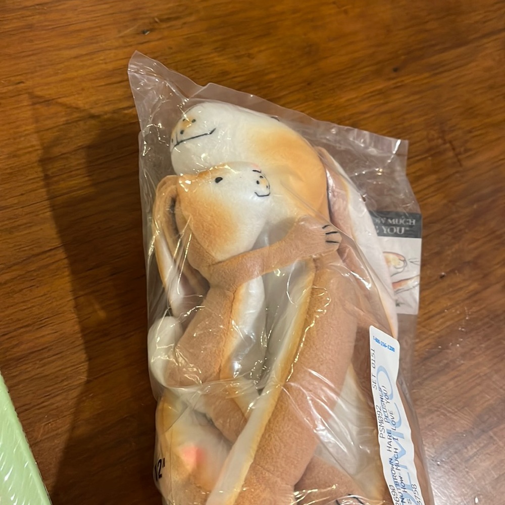 Guess How Much I Love You Mcbratney hardcover US 1st ed stuffed rabbit hare - Picture 11 of 16